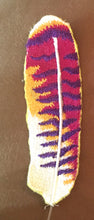 Load image into Gallery viewer, Embroidered Feathers- Custom Colors