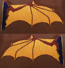 Load image into Gallery viewer, Wing Embroidery Patches- Custom Colors