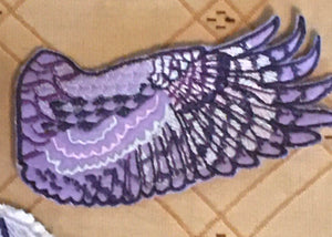 Wing Embroidery Patches- Custom Colors