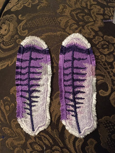 Embroidered Feathers- Custom Colors