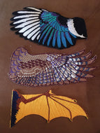 Wing Embroidery Patches- Custom Colors