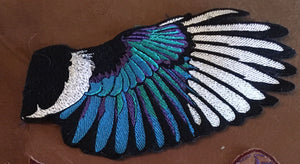 Wing Embroidery Patches- Custom Colors