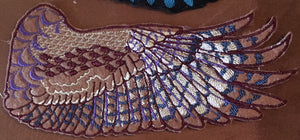 Wing Embroidery Patches- Custom Colors